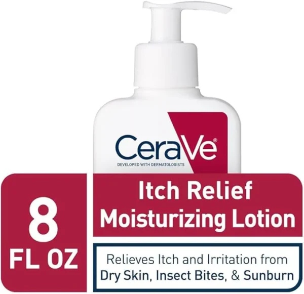 CeraVe Moisturizing Lotion for Itch Relief - 8oz - Image 5