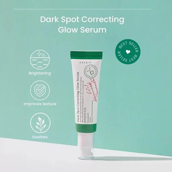 Axis-Y- Dark Spot Correction Glow Serum 50ml - Image 2