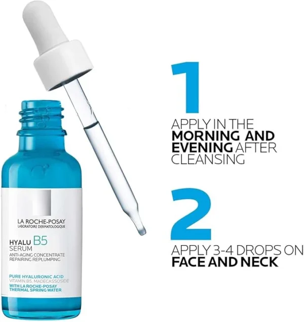 La Roche Posay Hyaluronic Acid Serum Restoring Plumping 30ml - Image 7